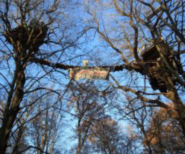 Resistencia en el Bosque okupado de Hambach