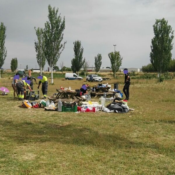 Han desalojado la acampada contra el macromatadero de Binéfar (Huesca)